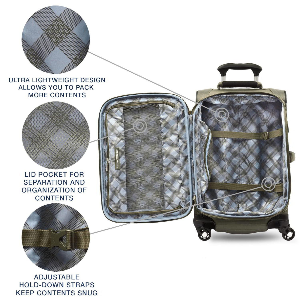 Travelpro Maxlite 5 Lightweight 21" Expandable Carry-On Spinner
