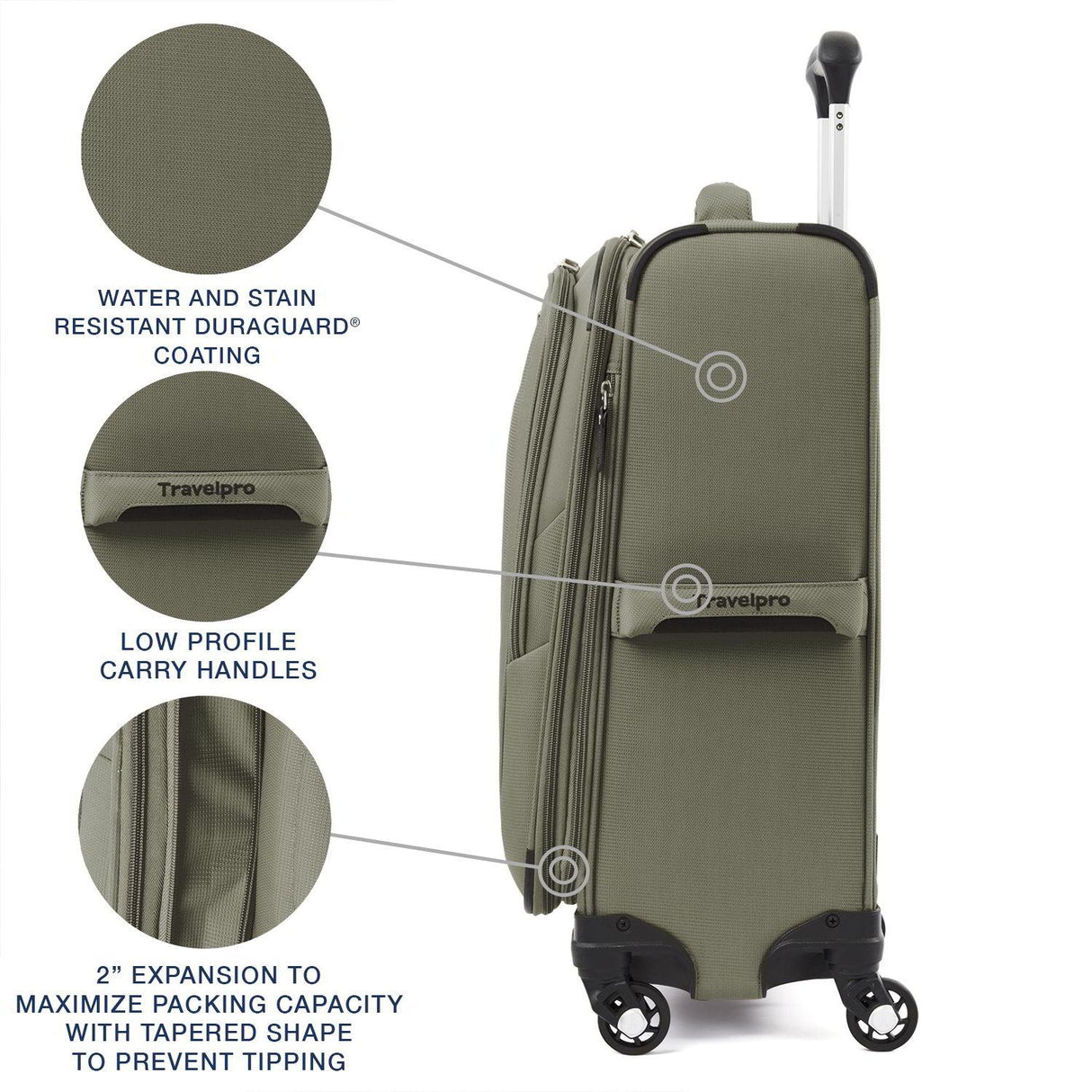 Travelpro Maxlite 5 Lightweight 21" Expandable Carry-On Spinner
