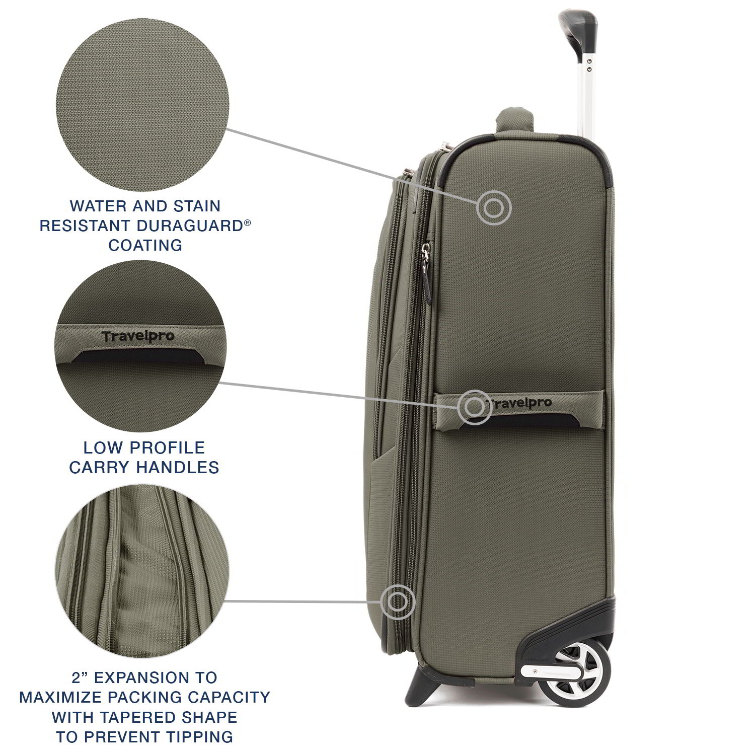 Travelpro Maxlite 5 Lightweight 22" Expandable Carry-On Rollaboard