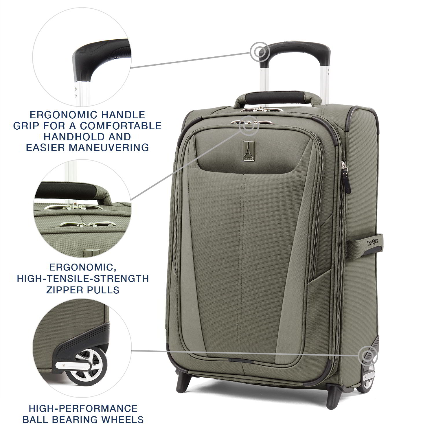 Travelpro Maxlite 5 Lightweight 22" Expandable Carry-On Rollaboard