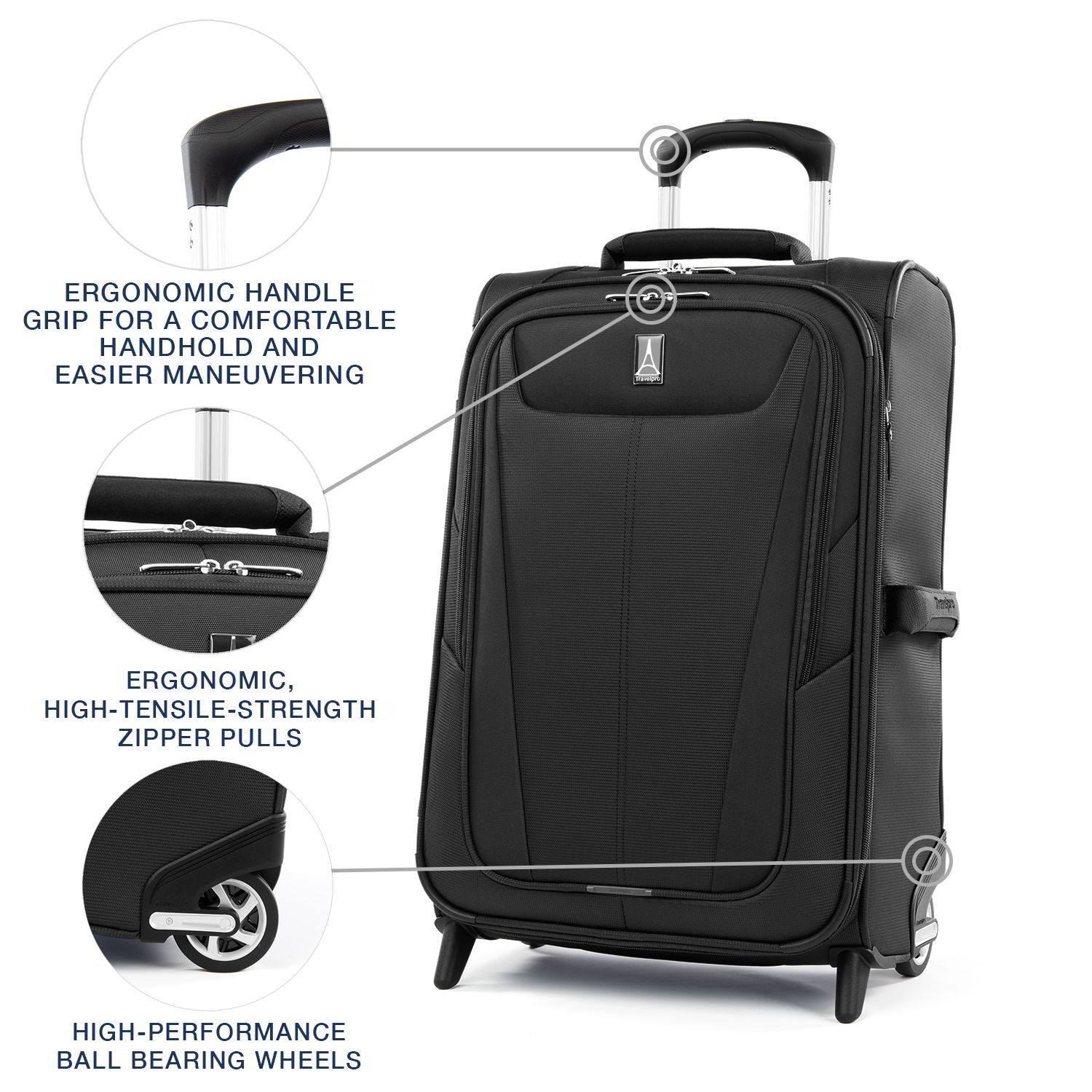 Travelpro Maxlite 5 Lightweight 22" Expandable Carry-On Rollaboard