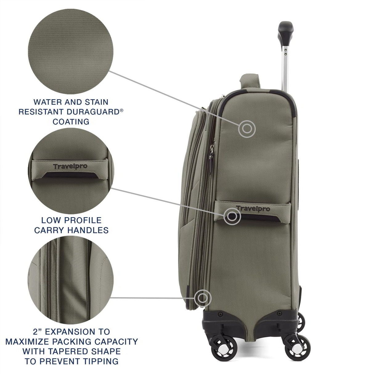 Travelpro Maxlite 5 Lightweight International Expandable Carry-On Spinner