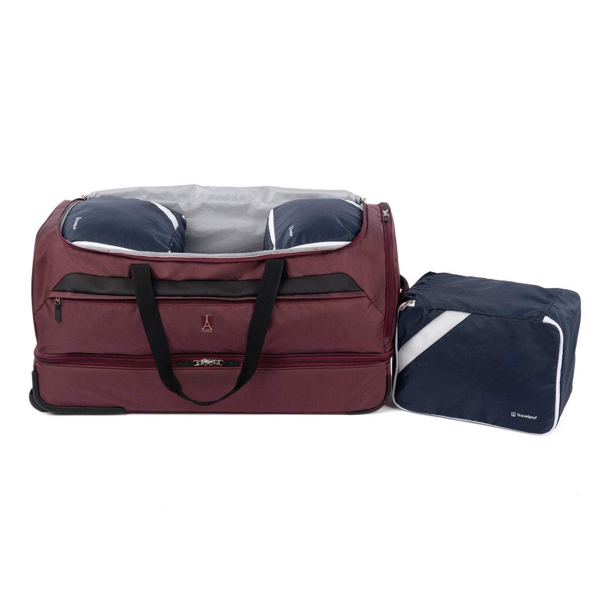 Travelpro Roadtrip 30" Drop-Bottom Rolling Duffel with Packing Cubes