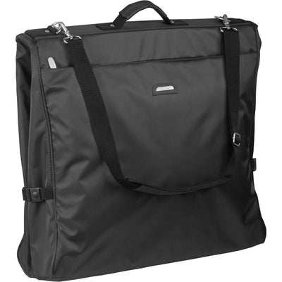 Wally Bags 45-inch Framed Garment Bag with Shoulder Strap and Multiple Pockets
