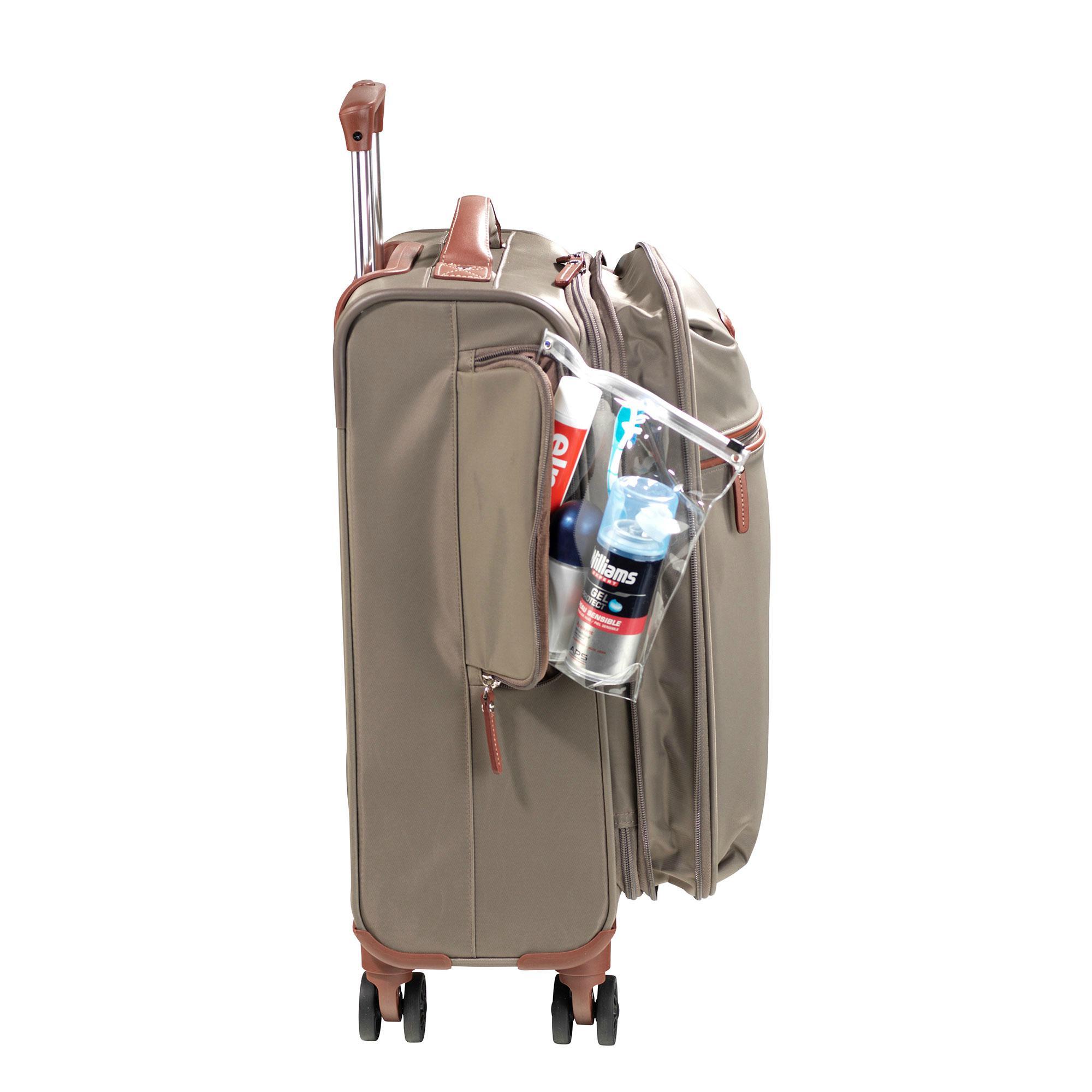 Jump Paris Nice Expandable Carry-On Dual Spinner Suitcase