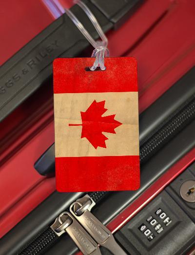 Luggage Pros Distressed Flag Tag-Luggage Pros