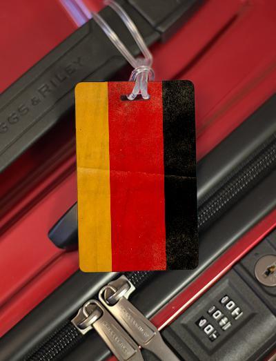 Luggage Pros Distressed Flag Tag-Luggage Pros