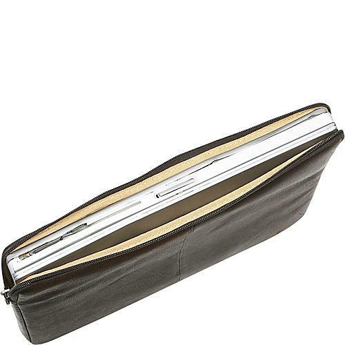 Piel Leather 13" Zip Laptop Sleeve