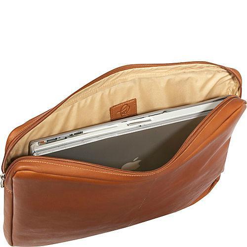 Piel Leather 17" Zip Laptop Sleeve