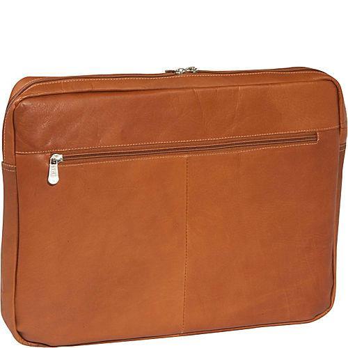 Piel Leather 17" Zip Laptop Sleeve
