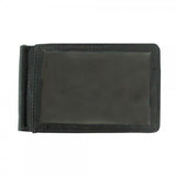 Piel Leather Bi-Fold Money Clip W/Id Window