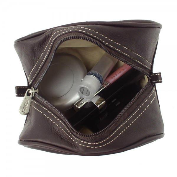 Piel Leather Cosmetic Bag