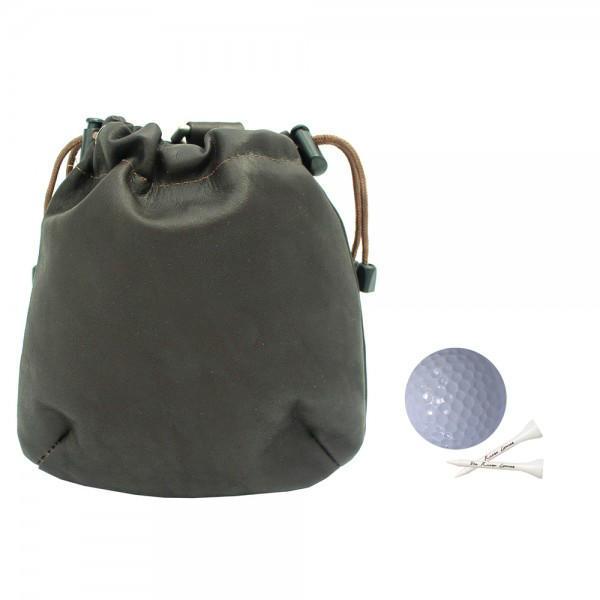 Piel Leather Drawstring Pouch