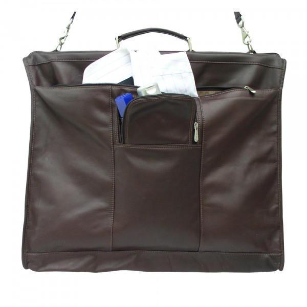 Piel Leather Elite Garment Bag