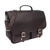Piel Leather Executive Two Pocket Portfolio