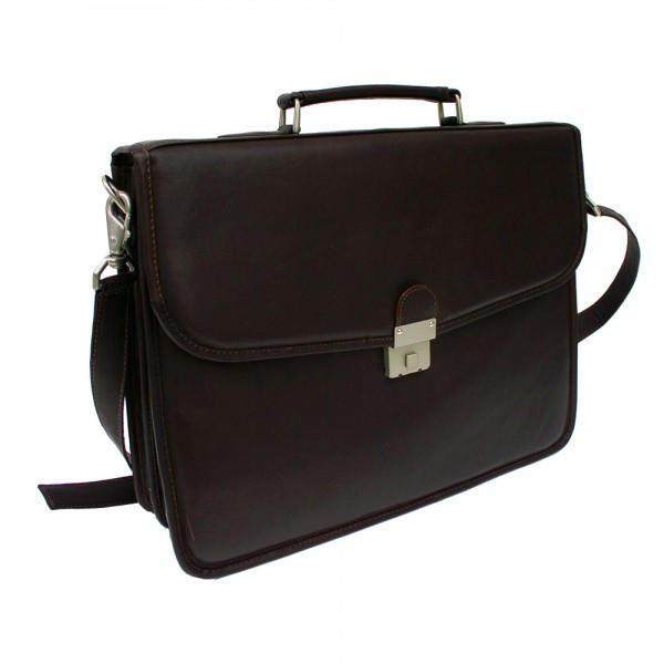 Piel Leather Four Step-Down Portfolio