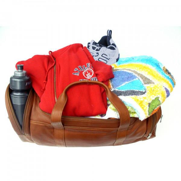 Piel Leather Gym Bag