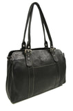 Piel Leather Ladies Buckle Laptop Tote