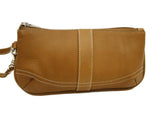 Piel Leather Large Ladies Wristlet