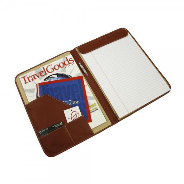 Piel Leather Letter-Size Padfolio