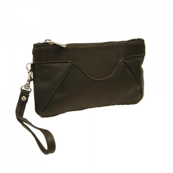 Piel Leather Rainbow Wristlet
