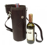 Piel Leather Single Deluxe Wine Carrier