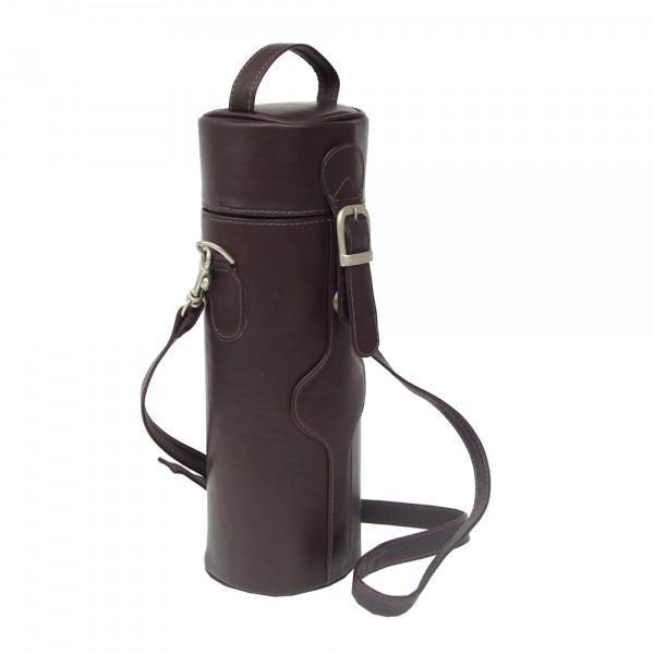 Piel Leather Single Deluxe Wine Carrier
