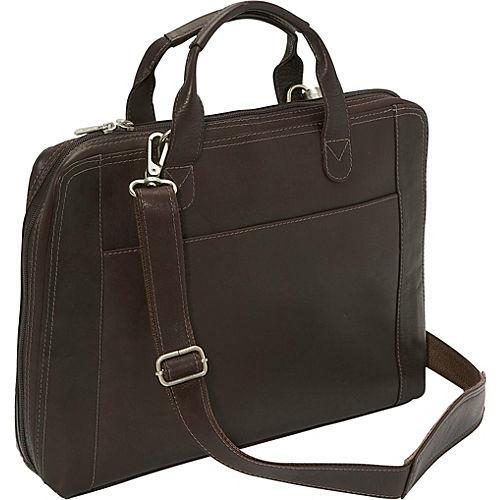 Piel Leather Slim Modern Portfolio