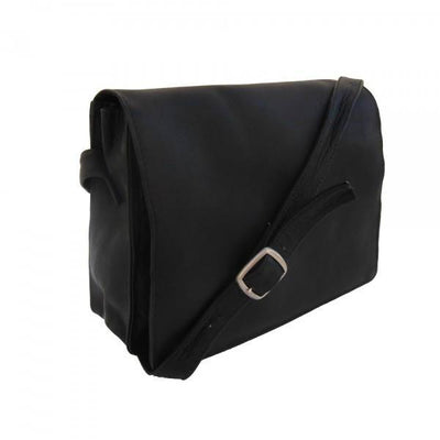 Piel Leather Small Handbag With Organizer