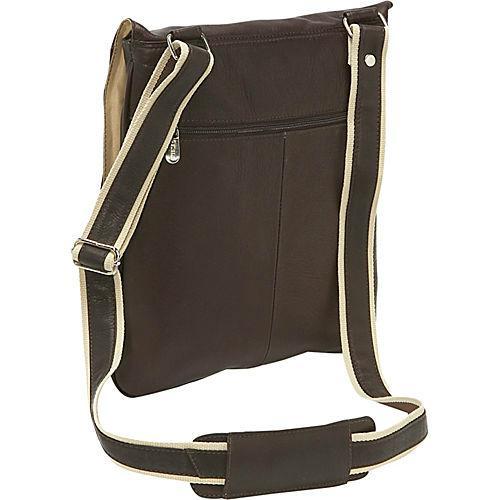 Piel Leather Small Vertical Messenger