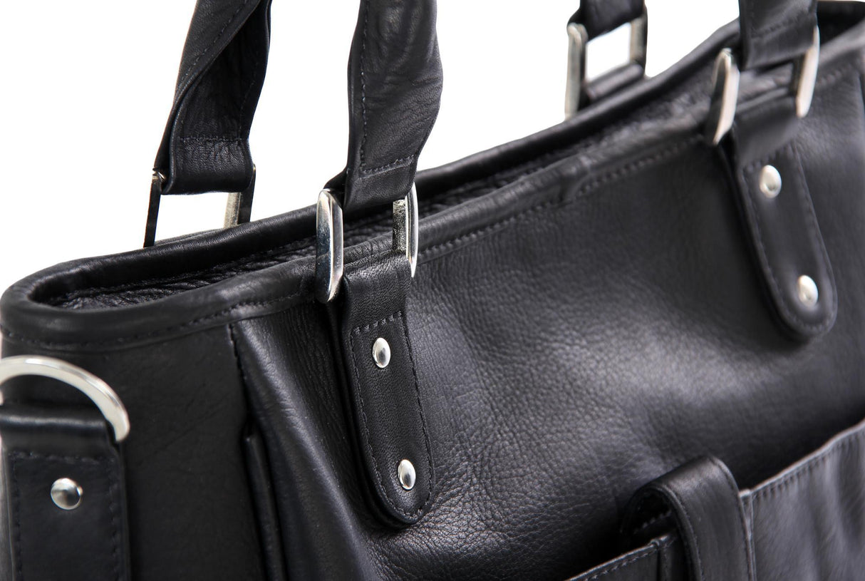 Piel Leather Tablet Shoulder Bag