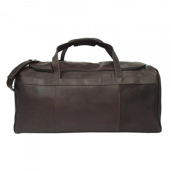 Piel Leather Traveler's Select Large Duffel Bag