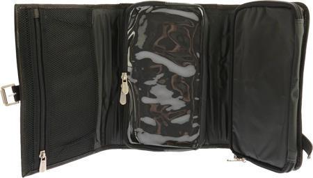 Piel Leather Tri-Fold Buckle Toiletry Kit