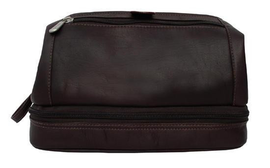 Piel Leather U Frame Utility Kit w/ Zip Bottom