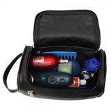Piel Leather U-Zip Toiletry Kit