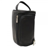 Piel Leather U-Zip Toiletry Kit