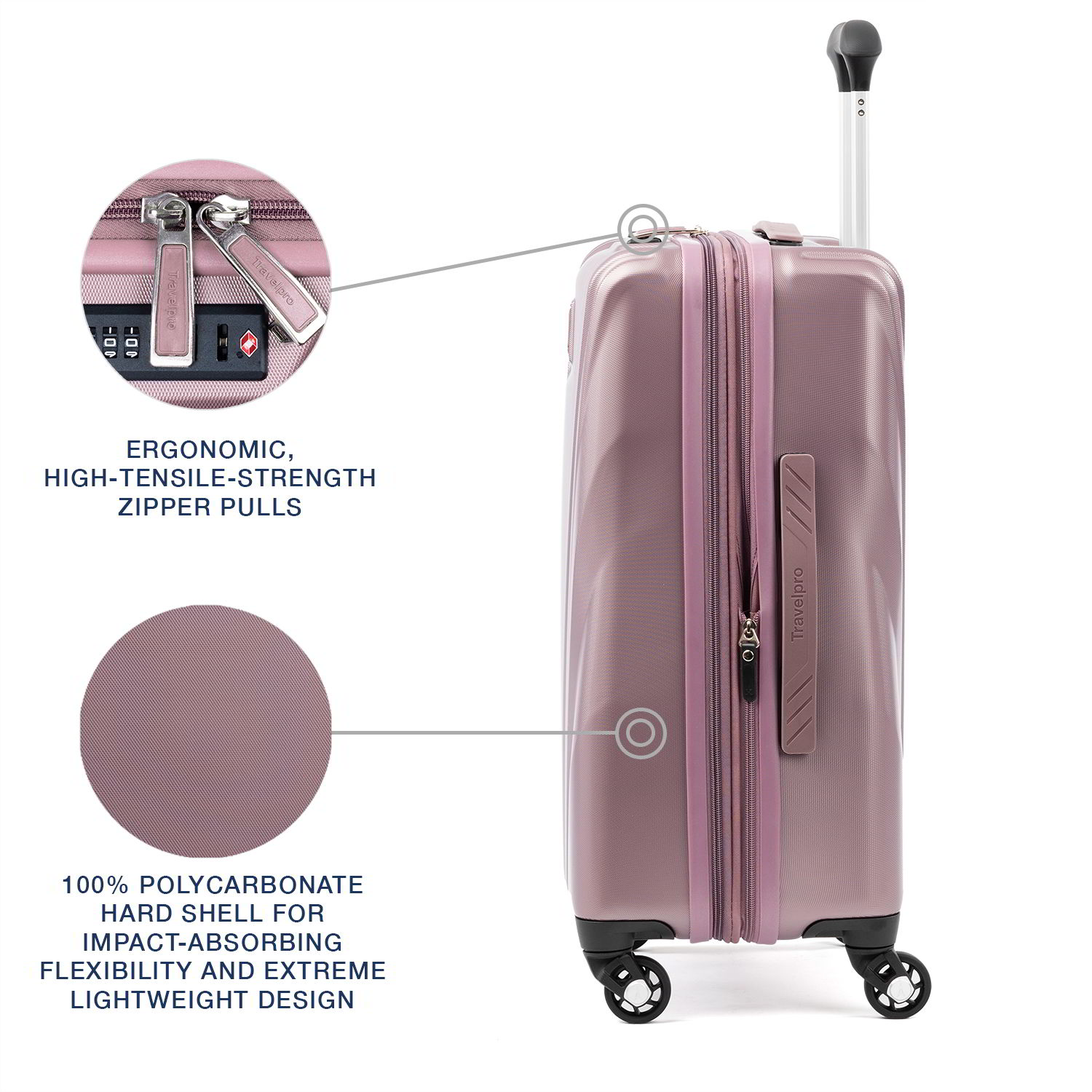 Travelpro Maxlite 5 Lightweight Expandable Carry-On Hardside Spinner