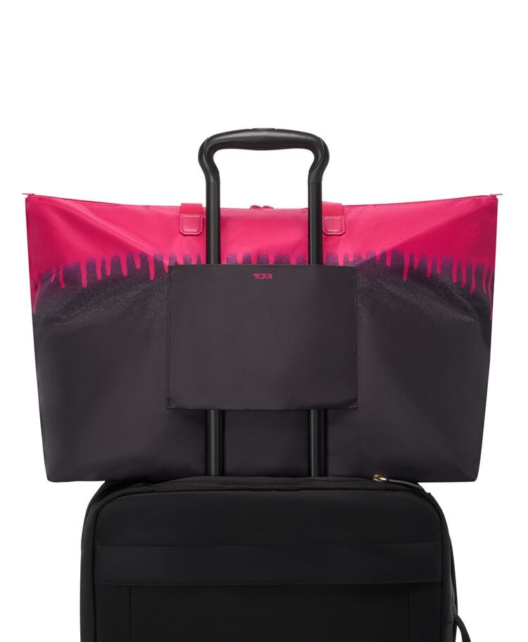 Voyageur Just In Case Tote in Fuchsia Spray Paint