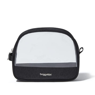 Baggallini Clear Cosmetic Case - Medium