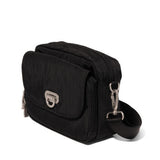 Baggallini Coastal Flip Lock Camera Bag Crossbody