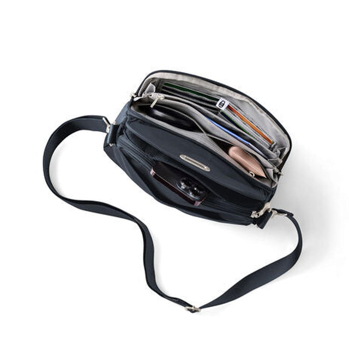 Baggallini Coastal Flip Lock Crossbody
