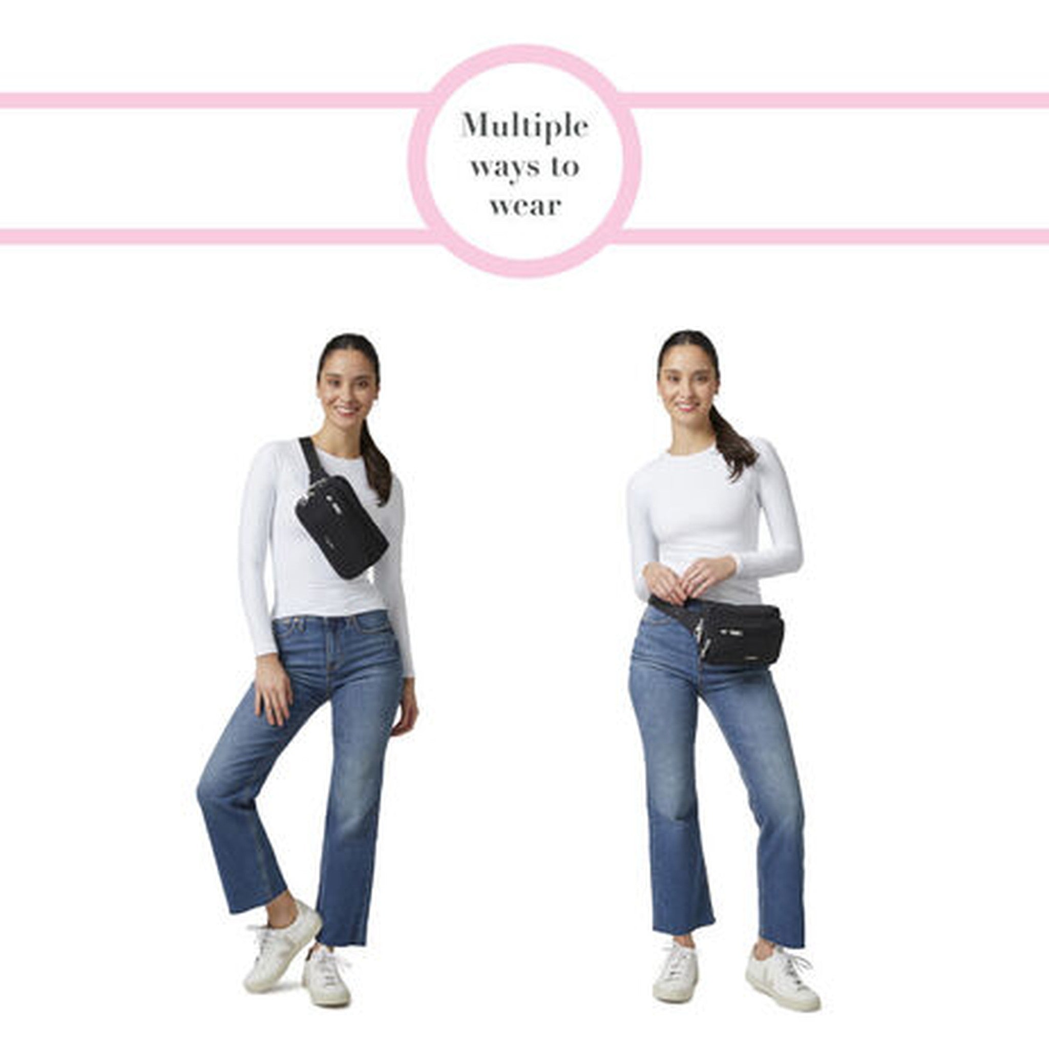 Baggallini Securtex Anti-Theft Belt Bag – Luggage Pros