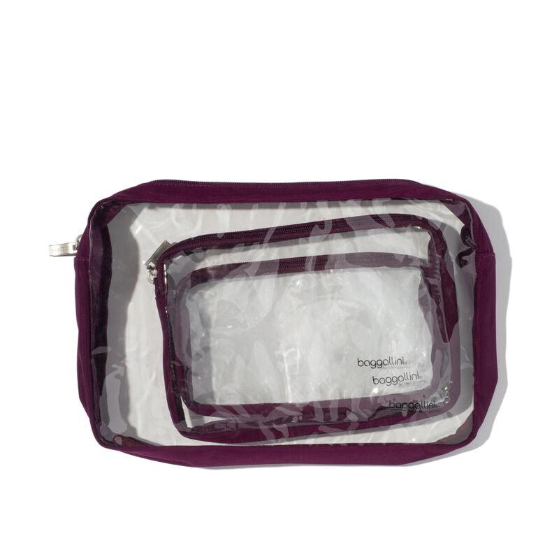 Baggallini Travel Clear Travel Pouches