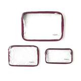 Baggallini Travel Clear Travel Pouches
