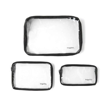Baggallini Travel Clear Travel Pouches
