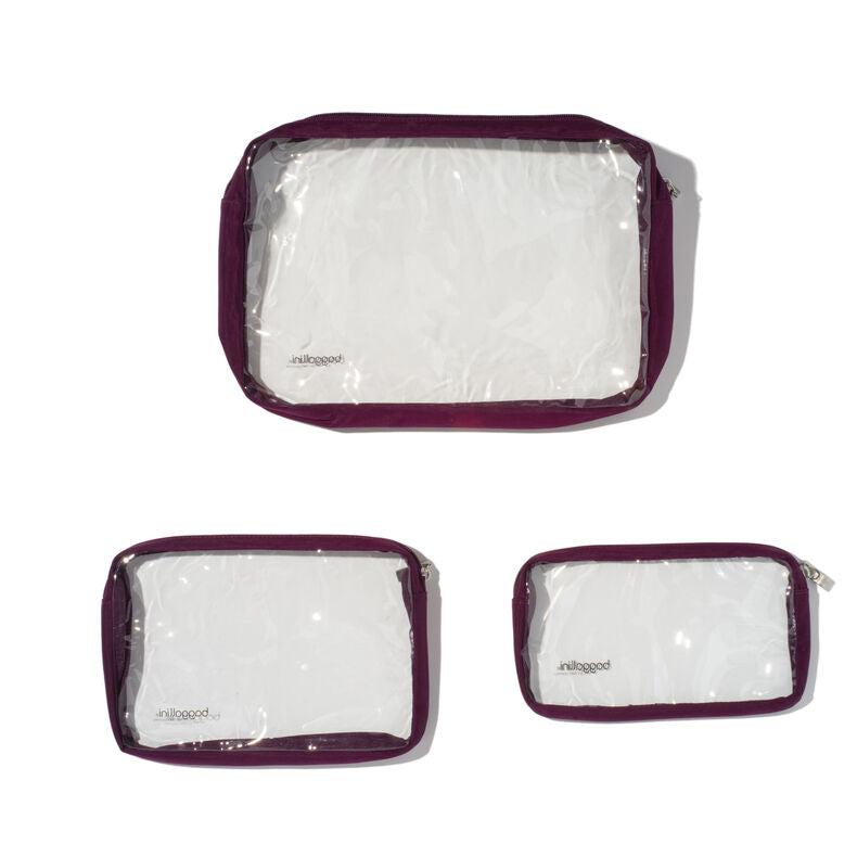 Baggallini Travel Clear Travel Pouches