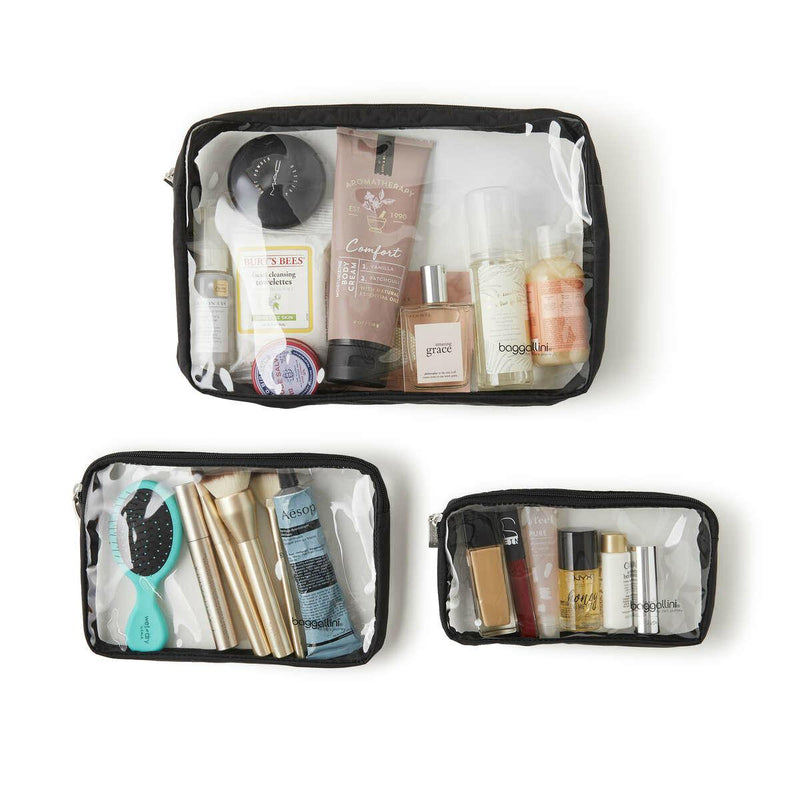 Baggallini Travel Clear Travel Pouches