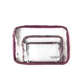Baggallini Travel Clear Travel Pouches