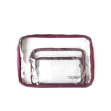 Baggallini Travel Clear Travel Pouches