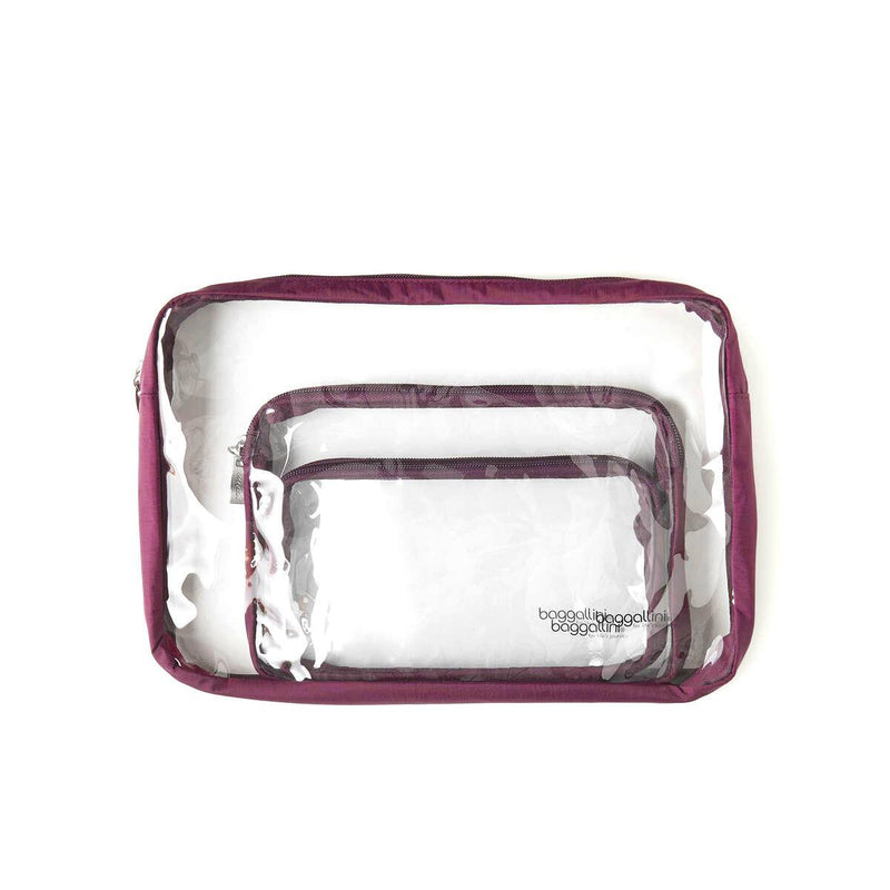 Baggallini Travel Clear Travel Pouches